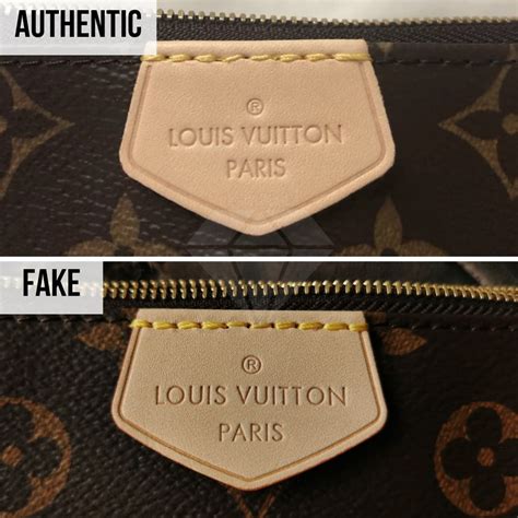 louis vuitton multi pochette bag fake vs real|how to check if louis vuitton is real.